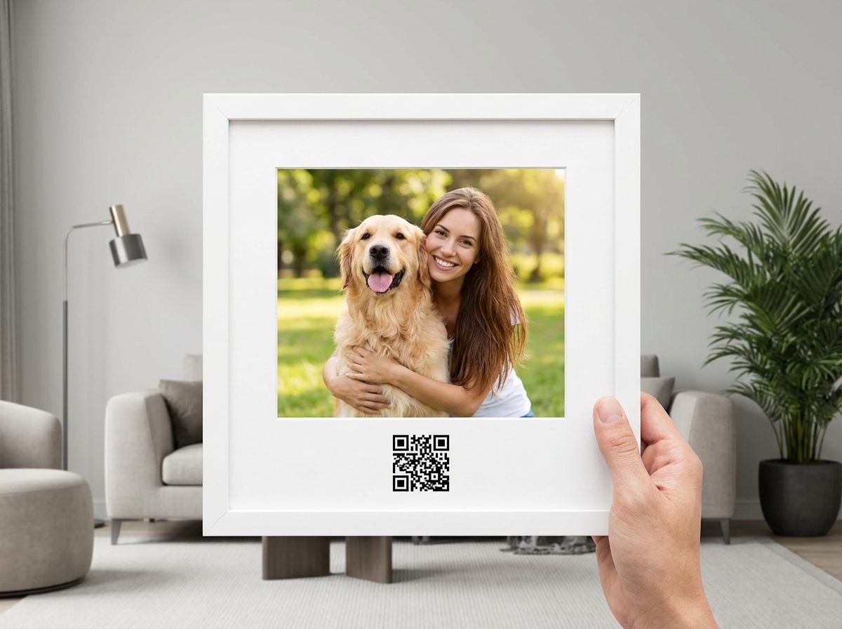 QR Memory Frame | Für lebendige Erinnerungen – Bild 3
