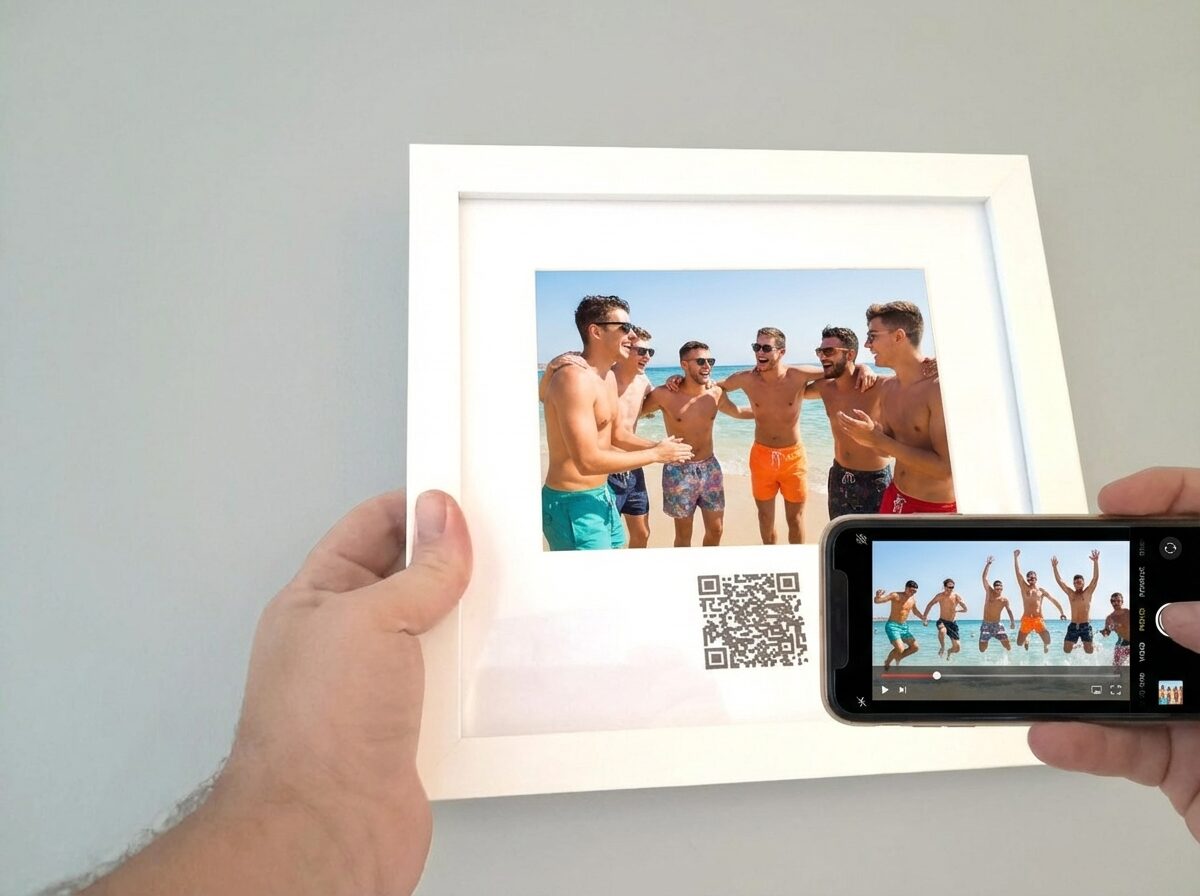 QR Memory Frame | Für lebendige Erinnerungen – Bild 2