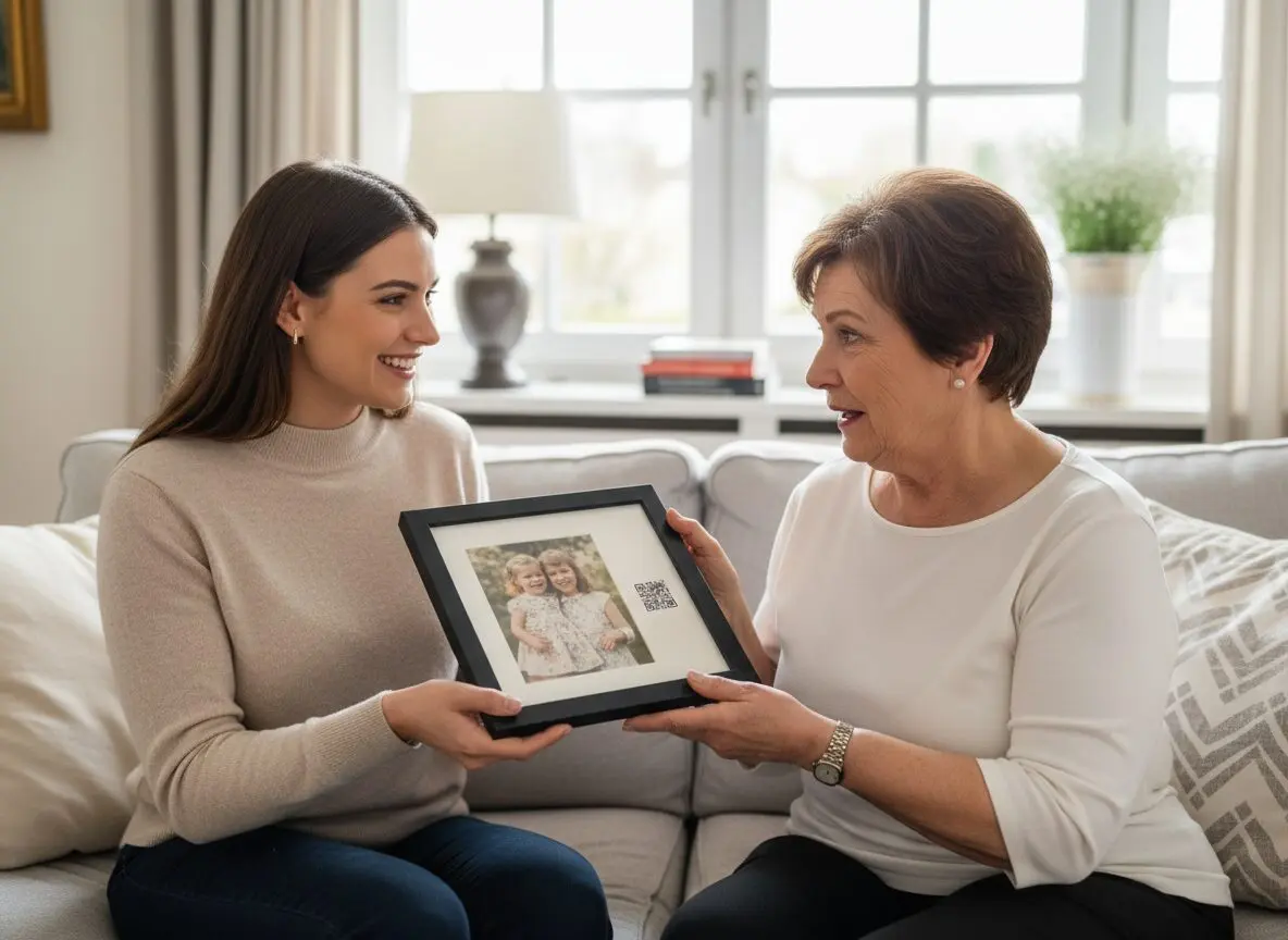 QR Story Frame